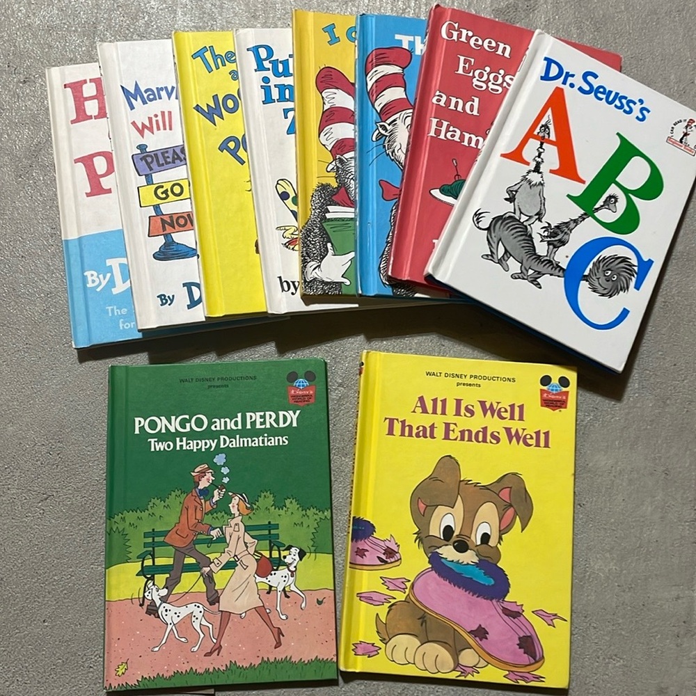 Vintage I Can Read It - set of 10 original books